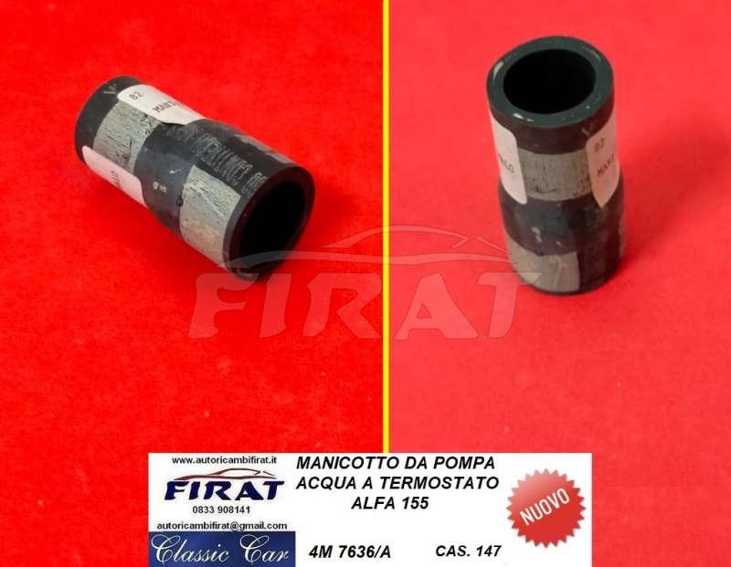 MANICOTTO POMPA ACQUA-TERMOSTATO ALFA 155 (7636/A)